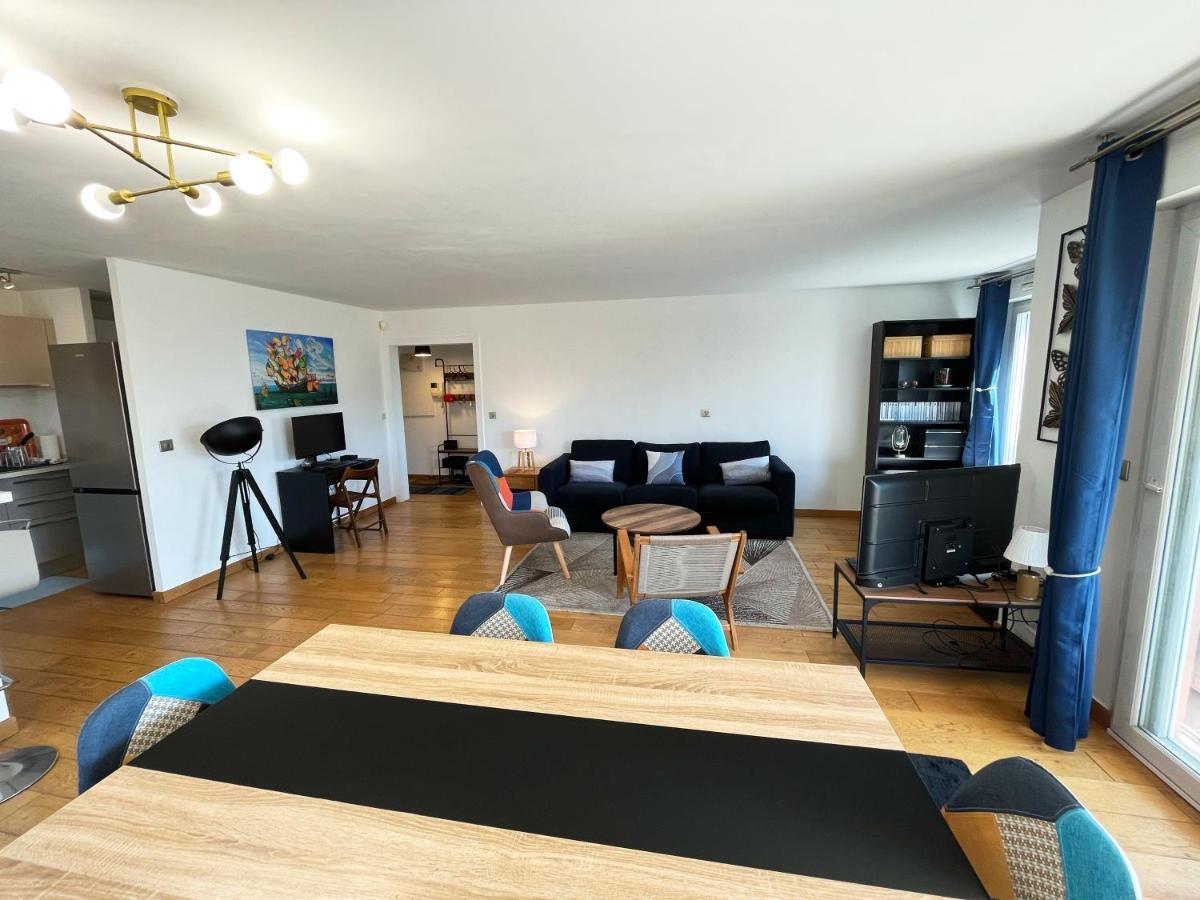 Appartement 84M² Avec 2 Parkings Privatifs Villeneuve-Loubet Eksteriør billede